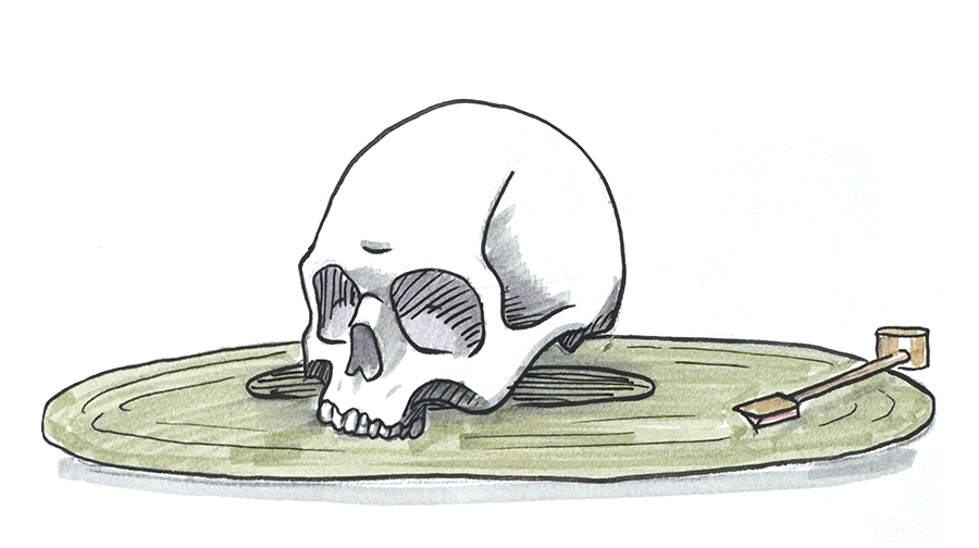 Skull on Vinyl